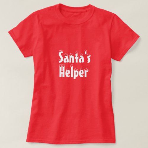 Santas Helper T_Shirt