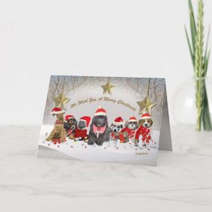 Santa's Helpers A Merry Christmas Card