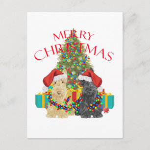 Santa's Helpers Holiday Postcard