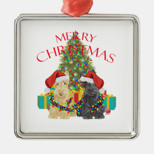 Santa's Helpers Metal Ornament