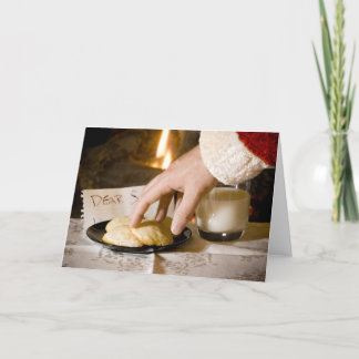 Santa's Here Holiday Card