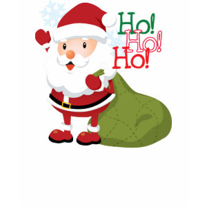 Santa's Ho-Ho-Holiday T-shirt for kids shirt