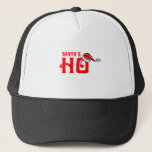 Santas Ho Trucker Hat<br><div class="desc">Holiday Humor T-shirts and Apparel Funny Holiday Gear: T-shirts,  Hoodies,  Stickers,  Buttons,  and gifts.</div>