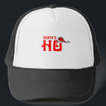 Santas Ho Trucker Hat<br><div class="desc">Holiday Humor T-shirts and Apparel Funny Holiday Gear: T-shirts,  Hoodies,  Stickers,  Buttons,  and gifts.</div>