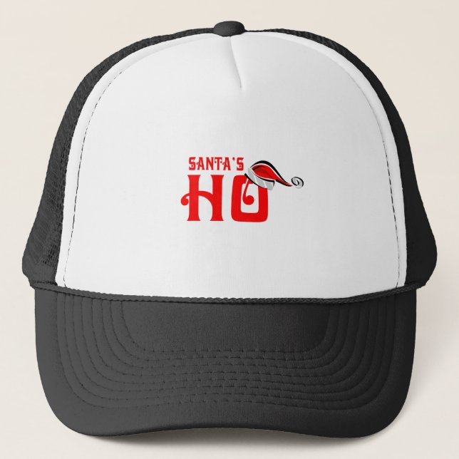 Santas Ho Trucker Hat (Front)
