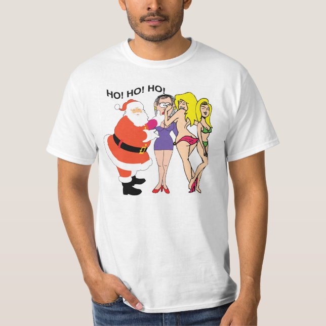 Santa's Ho's T-Shirt (Front)