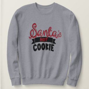 Santas Hot Cookie Christmas Hoodie - Santa Sweats