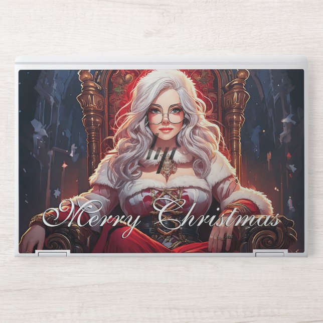 Santa's hottest sister - Merry XMas 03122024_0001 HP Laptop Skin (Front)