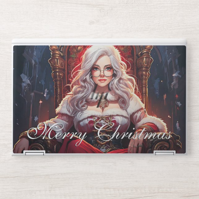 Santa's hottest sister - Merry XMas 03122024_0001 HP Laptop Skin (Front)