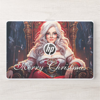 Santa's hottest sister - Merry XMas 03122024_0001 HP Laptop Skin