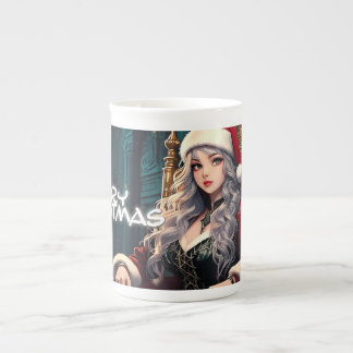 Santa's hottest sister - Merry Xmas 03122024_0004 Bone China Mug