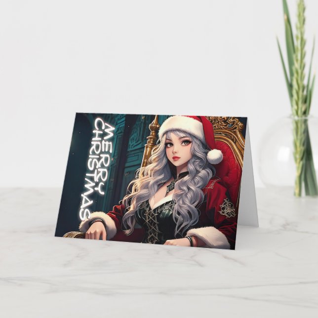 Santa's hottest sister - Merry Xmas 03122024_0004 Card (Front)