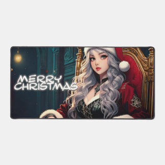 Santa's hottest sister - Merry Xmas 03122024_0004 Desk Mat