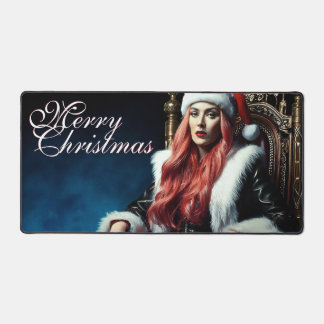 Santa's hottest sister - Merry Xmas 03122024_0011 Desk Mat