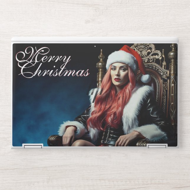 Santa's hottest sister - Merry Xmas 03122024_0011 HP Laptop Skin (Front)