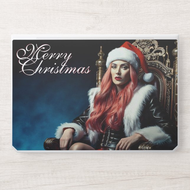 Santa's hottest sister - Merry Xmas 03122024_0011 HP Laptop Skin (Front)