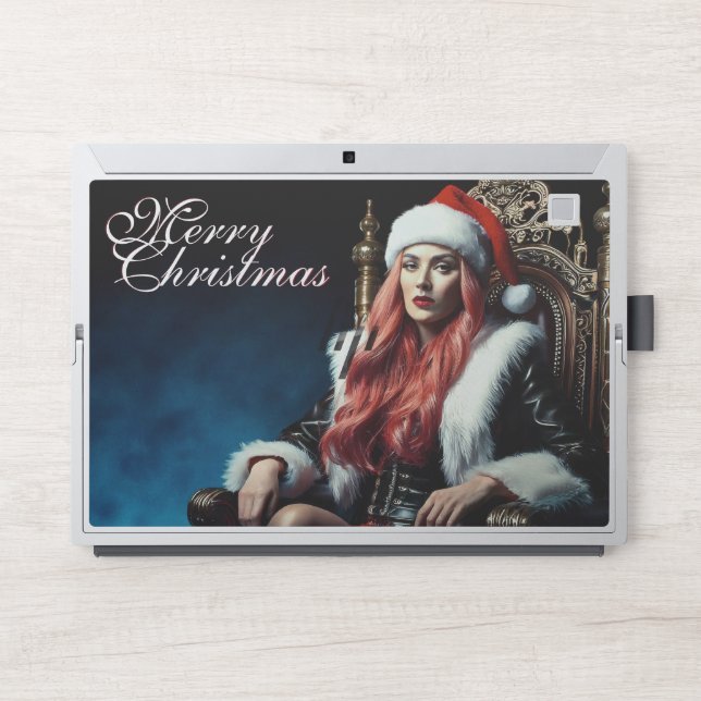 Santa's hottest sister - Merry Xmas 03122024_0011 HP Laptop Skin (Front)