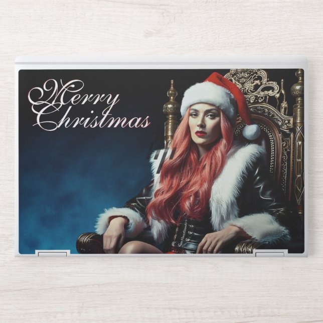 Santa's hottest sister - Merry Xmas 03122024_0011 HP Laptop Skin (Front)