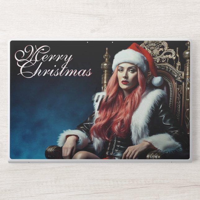 Santa's hottest sister - Merry Xmas 03122024_0011 HP Laptop Skin (Front)