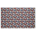 Santa's House Fabric