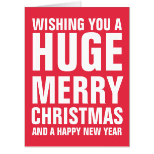 Santa's Huge Christmas Card