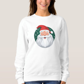 Santa's Jolly Face Sweatshirt