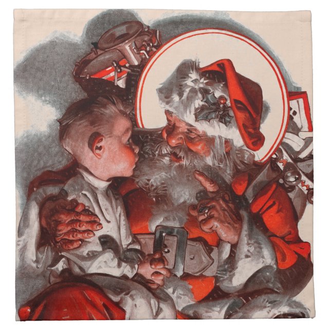 Santa's Lap Napkin (Front)