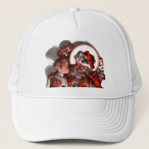 Santa's Lap Trucker Hat