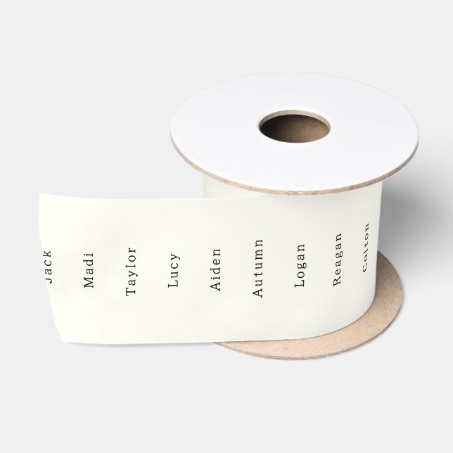 Santa's List Ribbon (Spool)