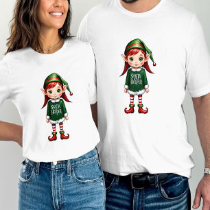 Santa's Little Helper Elf Festive Christmas T-Shirt
