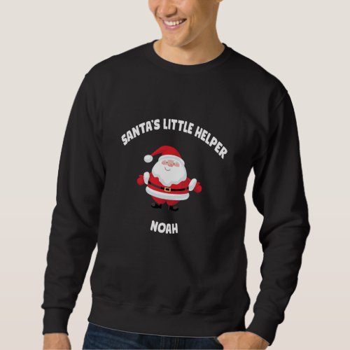 Santas Little Helper Sweatshirt