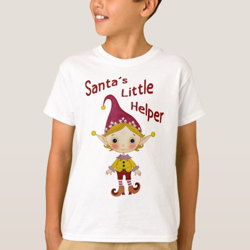 Santas little helper T_Shirt