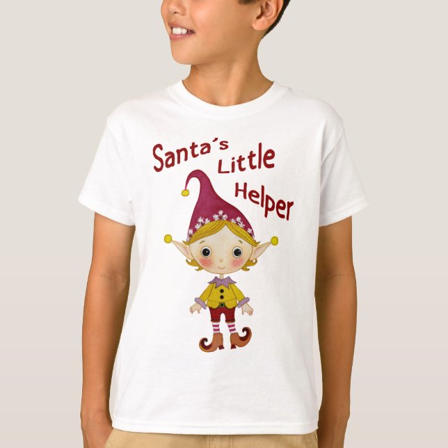 Santa's little helper T-Shirt (Front)