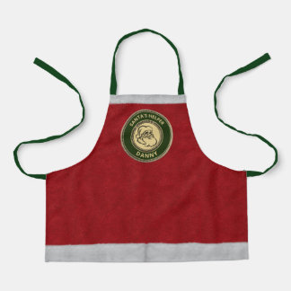 Santa's Little Helper w/Name (& optional Photo) Apron