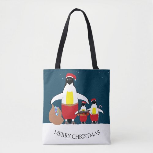 Santas Little Helpers Tote Bag