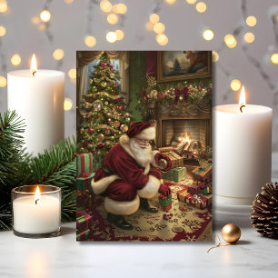 Santa's Magical Christmas Delivery  Card
