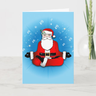 Santa's Meditation Card