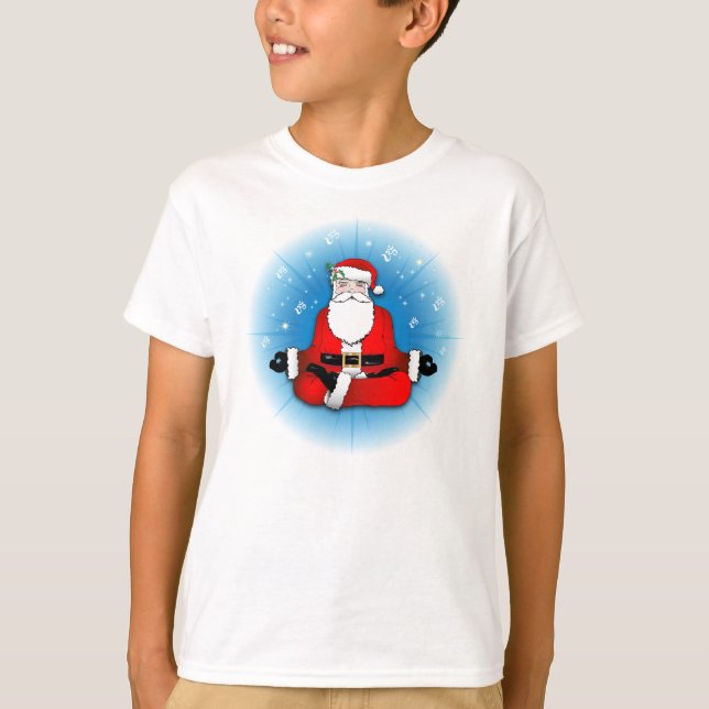 Santas Meditation T-Shirt (Front)