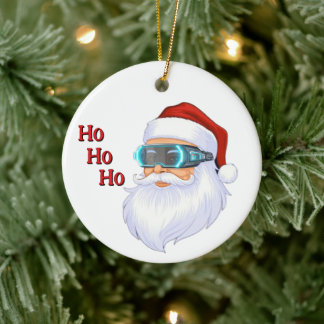 Santa's Merry Christmas Ornament