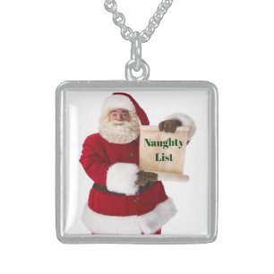 Santa's Naughty List Necklace