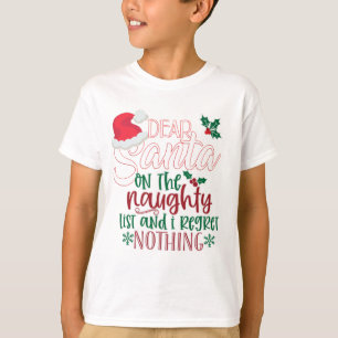 Santa's Naughty List T-Shirt