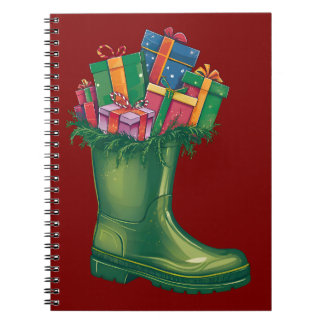 Santa's New Boots Notebook