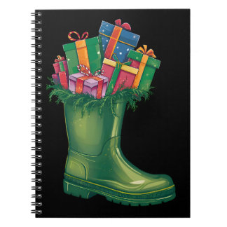 Santa's New Boots Notebook
