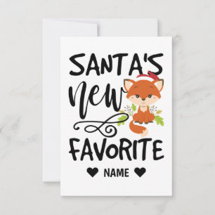 Santa's New Favorite Card