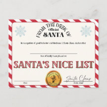 Santa's Nice List
