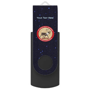 Santa's Own - 1st Polar Airlift Squadron Flash Drive