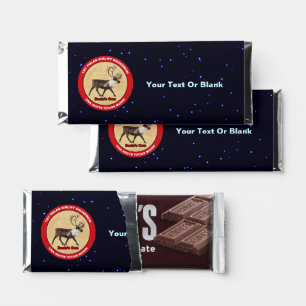 Santa's Own - 1st Polar Airlift Squadron Hershey Bar Favors