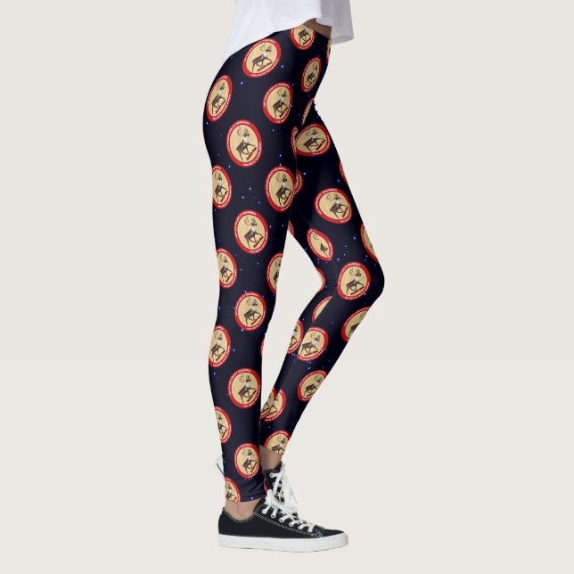 Santa's Own - 1st Polar Airlift Squadron Leggings (Right)