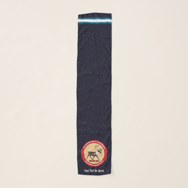Santa's Own - 1st Polar Airlift Squadron Scarf (Front)