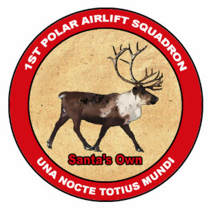 Santa's Own - 1st Polar Airlift Squadron Statuette